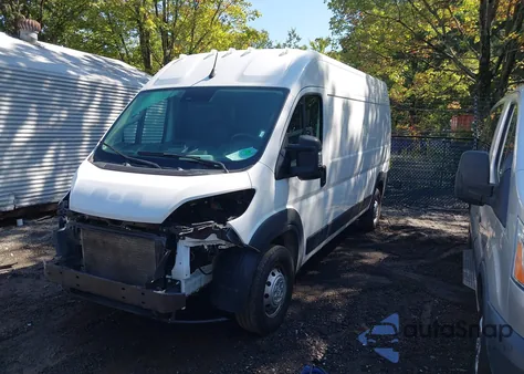 2023 Ram Promaster 2500 High Roof 159 Wb из США, поврежденный, VIN 3C6LRVDG8PE605867